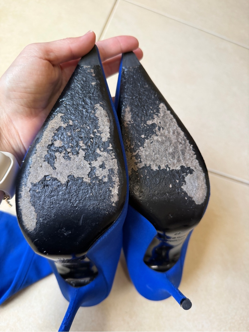 Balenciaga Women’s 10(40) Blue Knife Bootie Spandex Pointed Toe - Picture 7 of 16